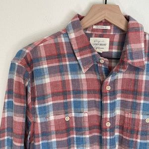 Lucky Brand Men’s Plaid Shirt